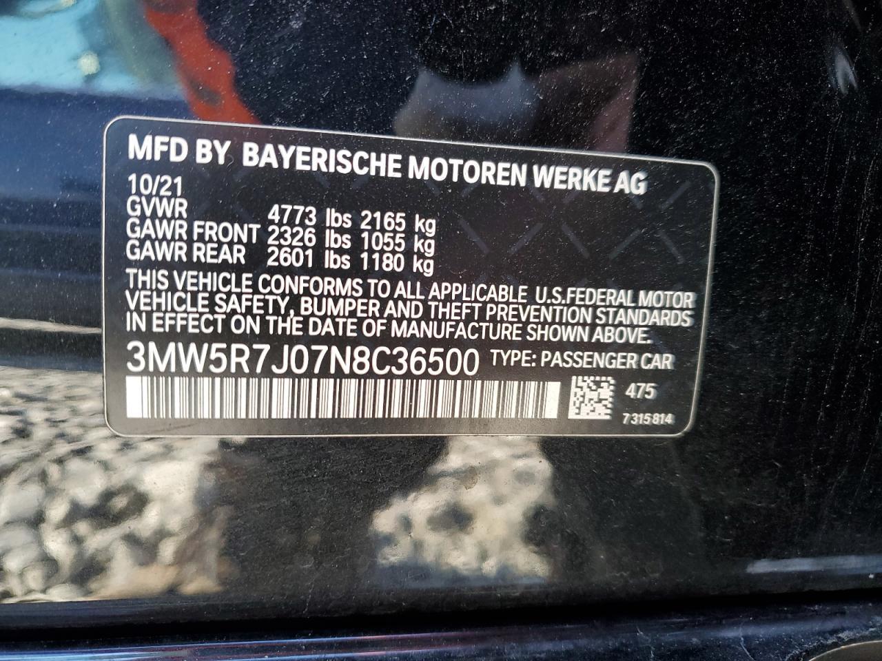 2022 BMW 3 SERIES
