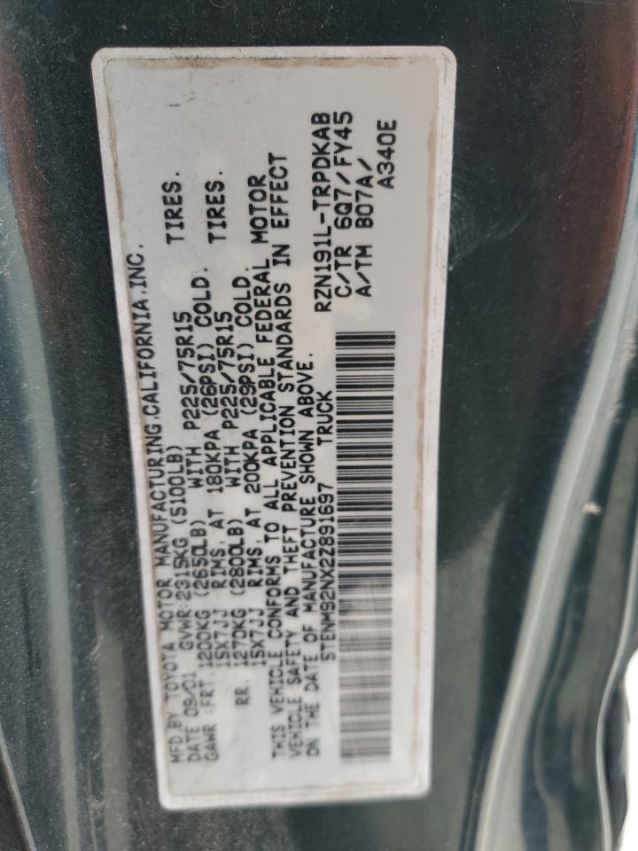 2002 TOYOTA TACOMA