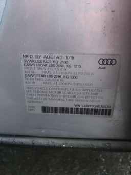 2016 AUDI Q5