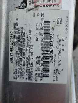 2012 FORD FUSION