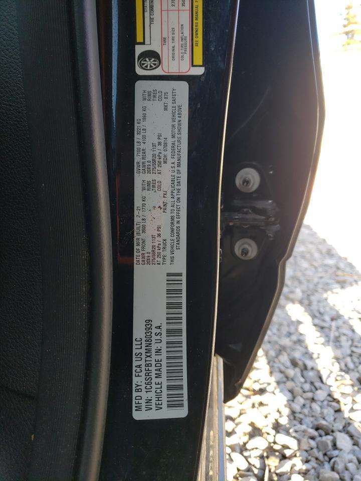 2021 RAM 1500