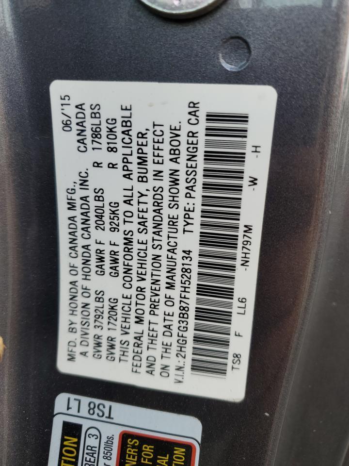 2015 HONDA CIVIC