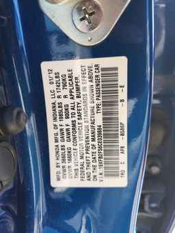 2012 HONDA CIVIC