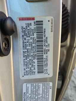 2003 TOYOTA CAMRY