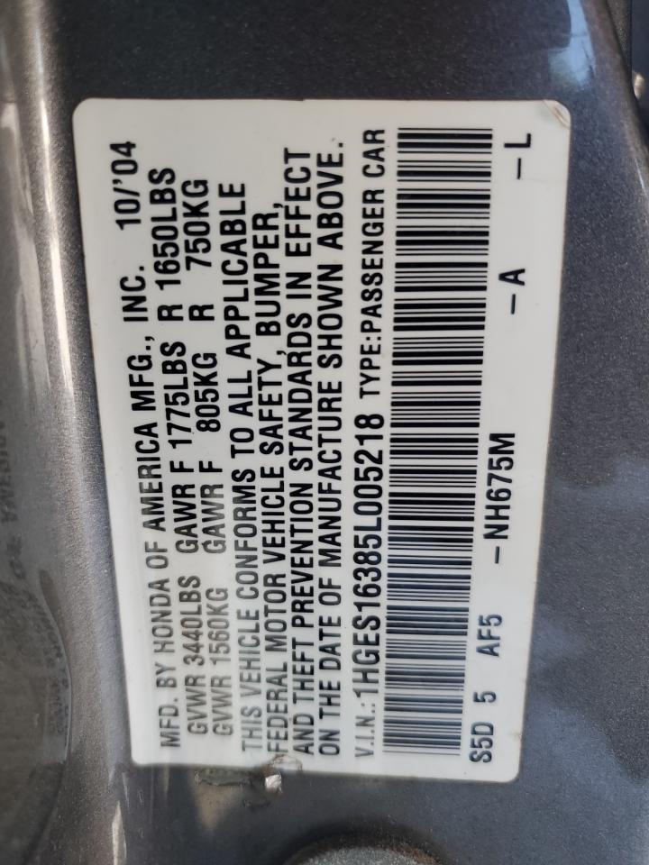 2005 HONDA CIVIC