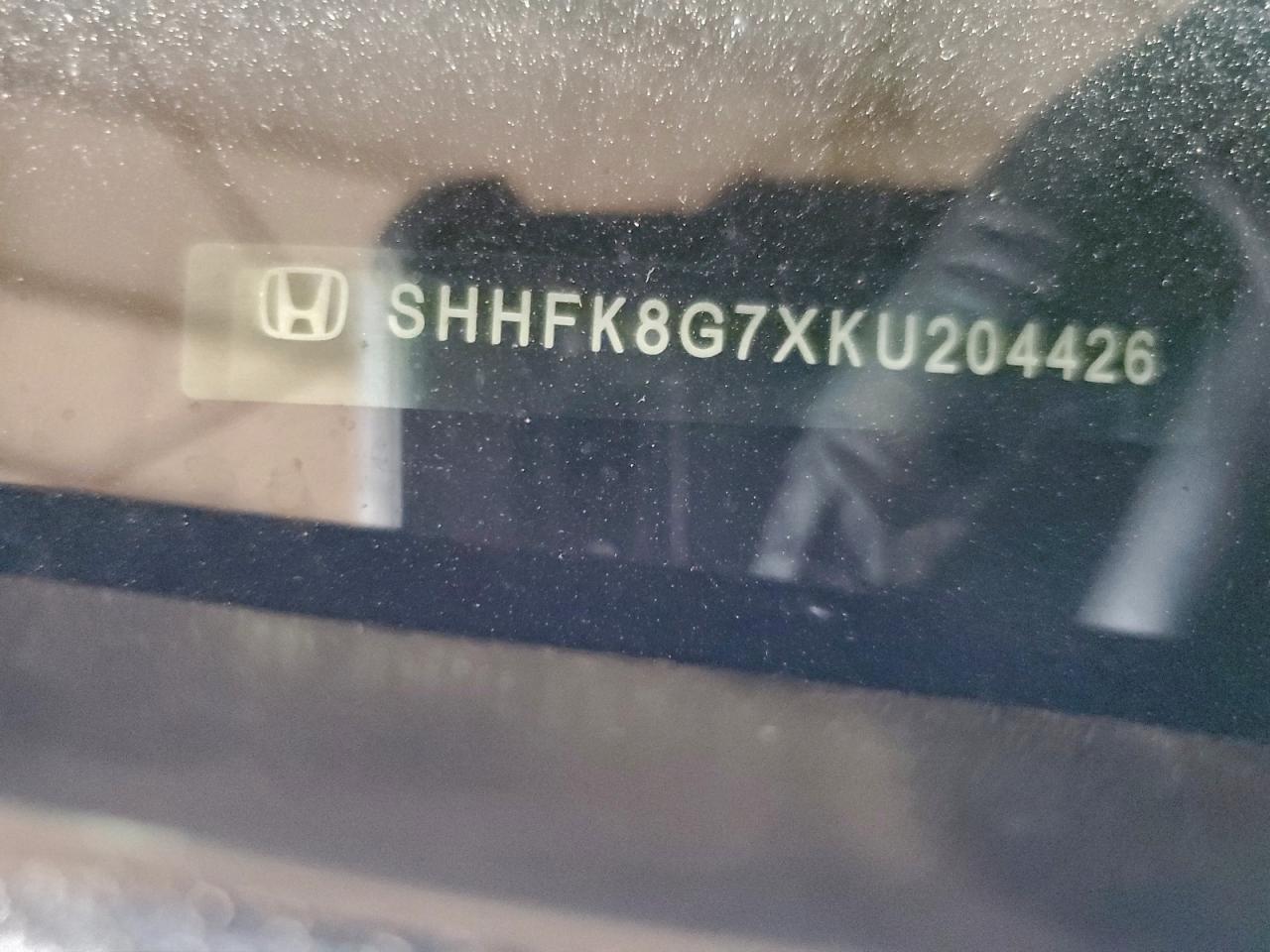 2019 HONDA CIVIC