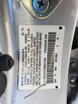 2011 HONDA CIVIC