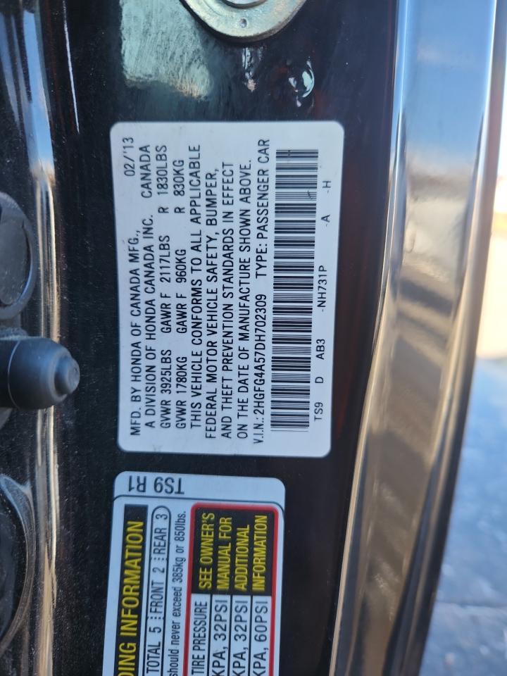 2013 HONDA CIVIC