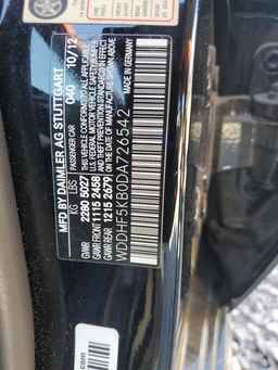 2013 MERCEDES-BENZ E-Class