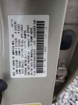 2013 HONDA ACCORD