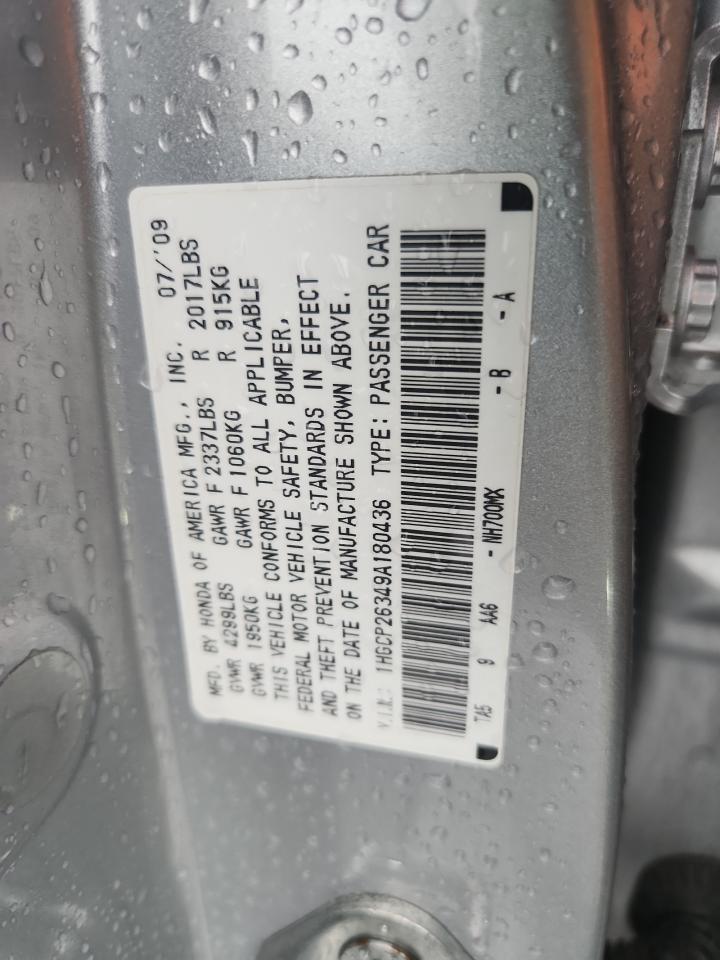 2009 HONDA ACCORD