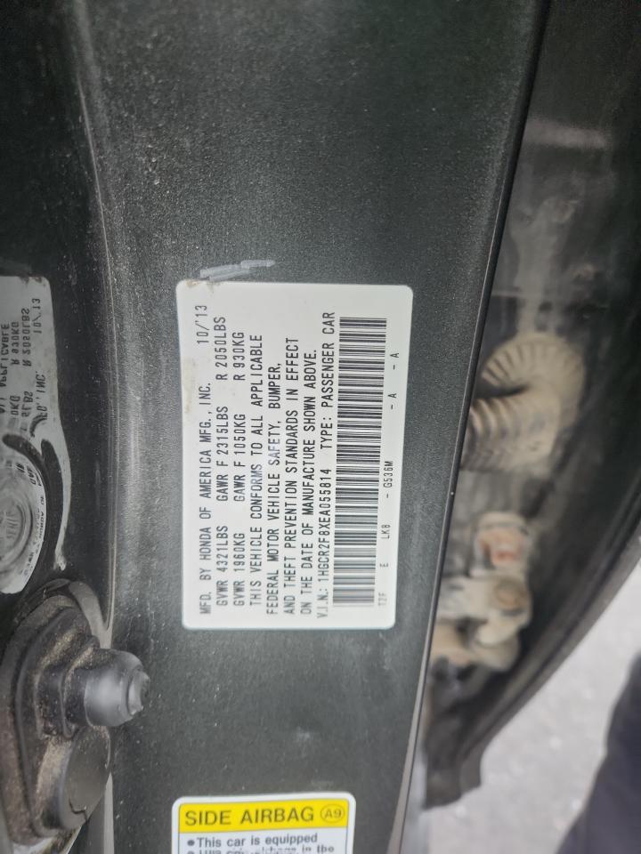 2014 HONDA ACCORD