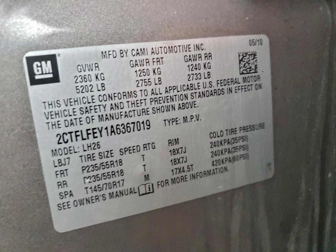 2010 GMC Terrain
