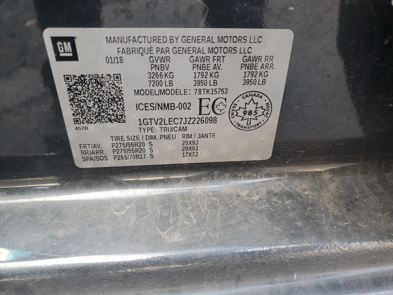2018 GMC Sierra