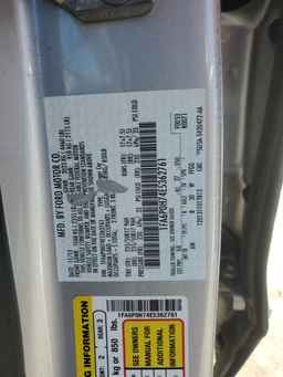 2014 FORD FUSION