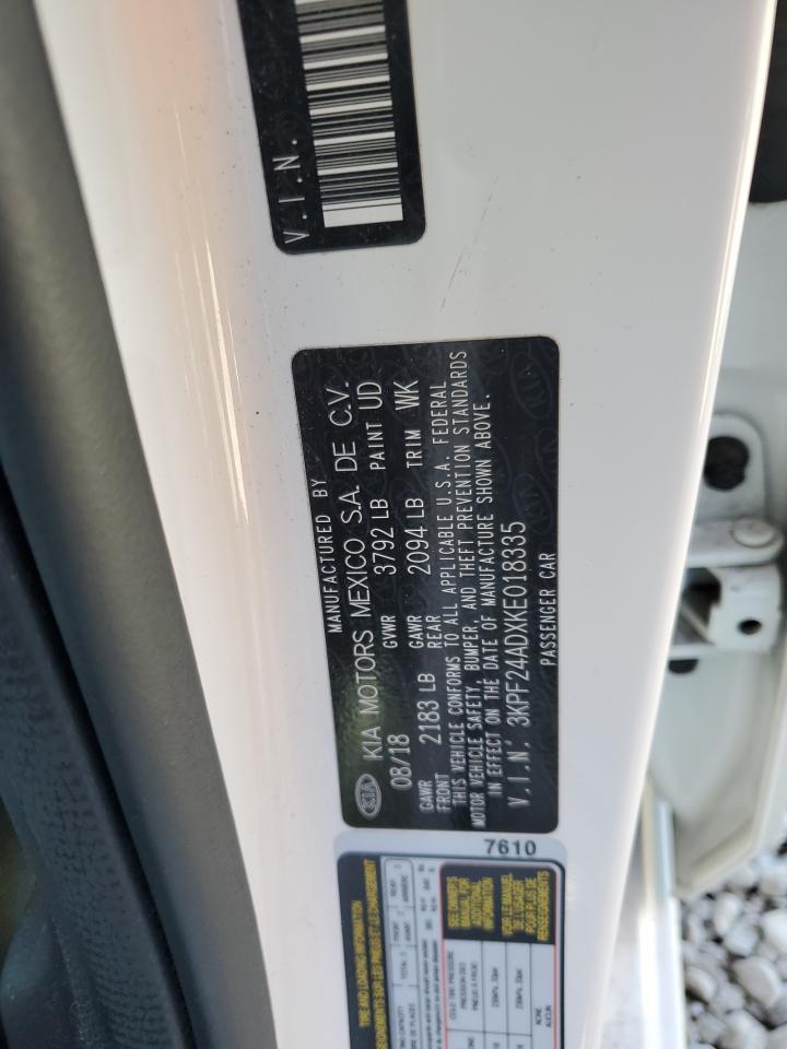 2019 KIA FORTE