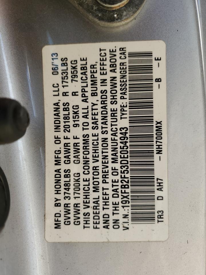 2013 HONDA CIVIC