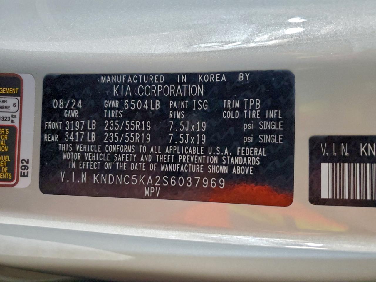 2025 KIA Carnival