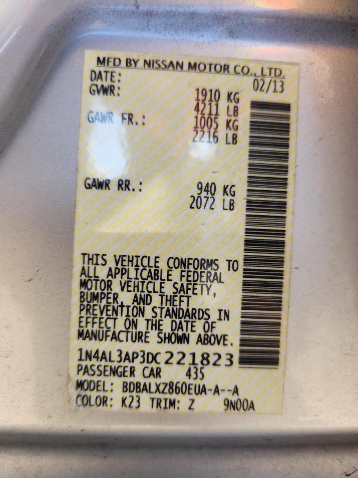2013 NISSAN ALTIMA