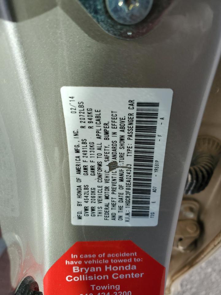 2014 HONDA ACCORD