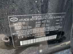 2017 HYUNDAI SONATA