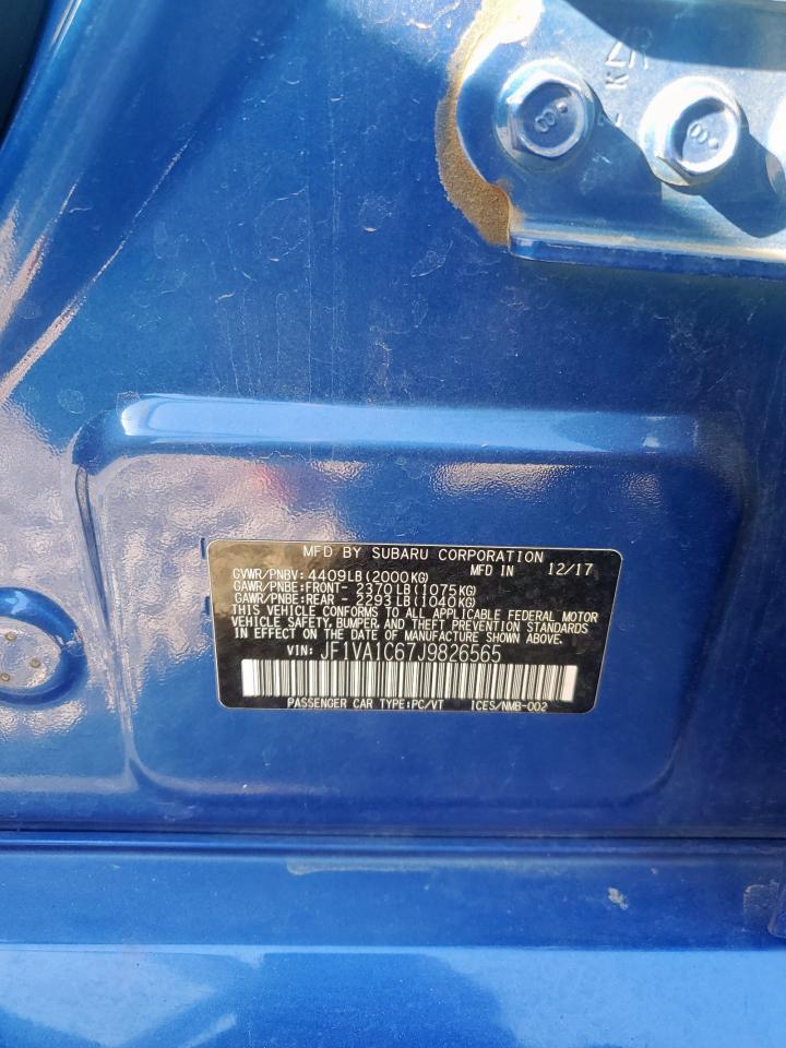 2018 SUBARU WRX
