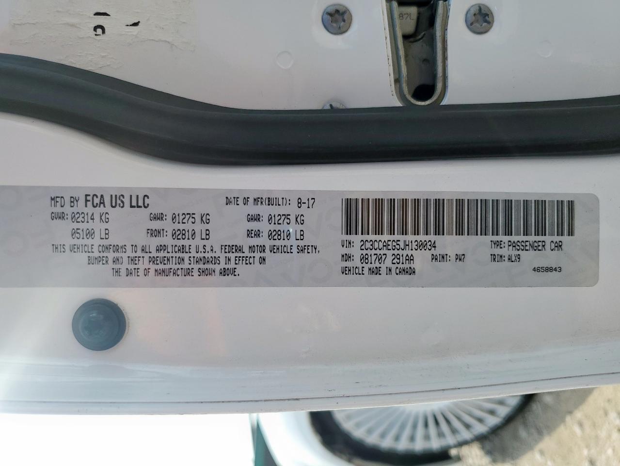 2018 CHRYSLER 300