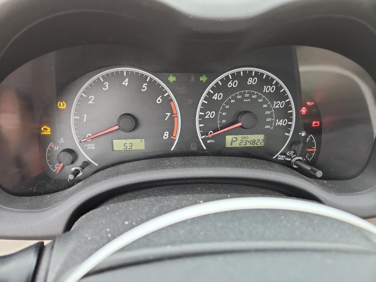 2012 TOYOTA COROLLA