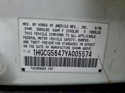 2000 HONDA ACCORD