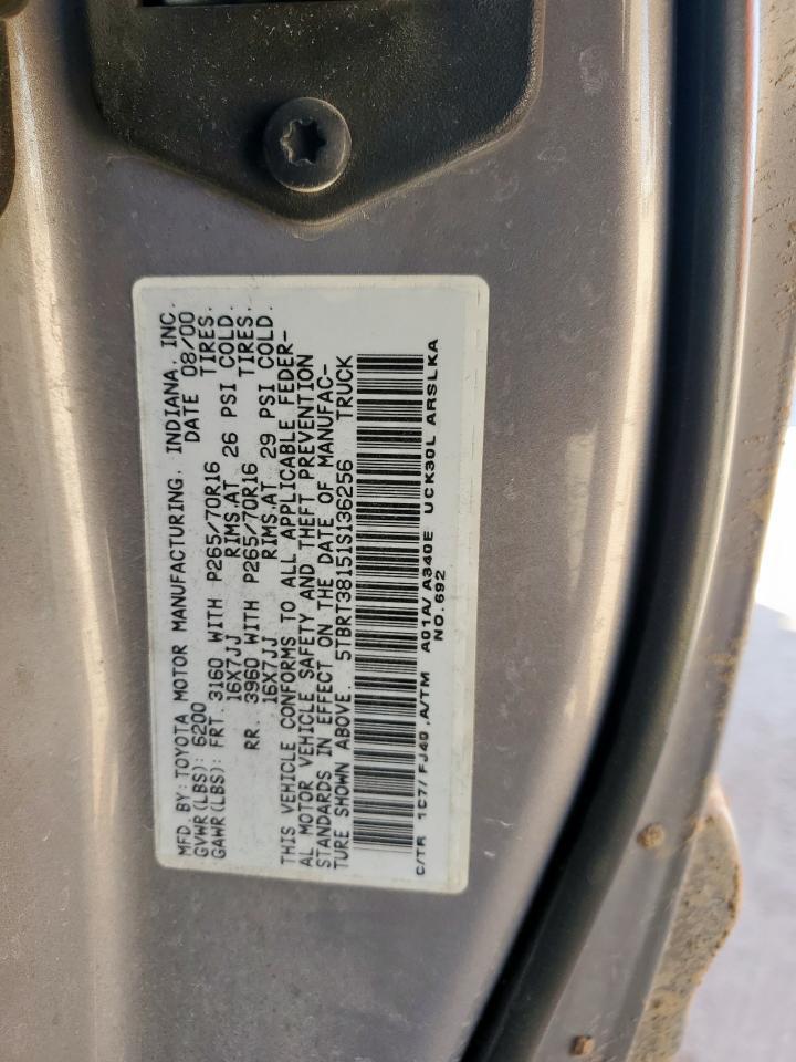 2001 TOYOTA TUNDRA