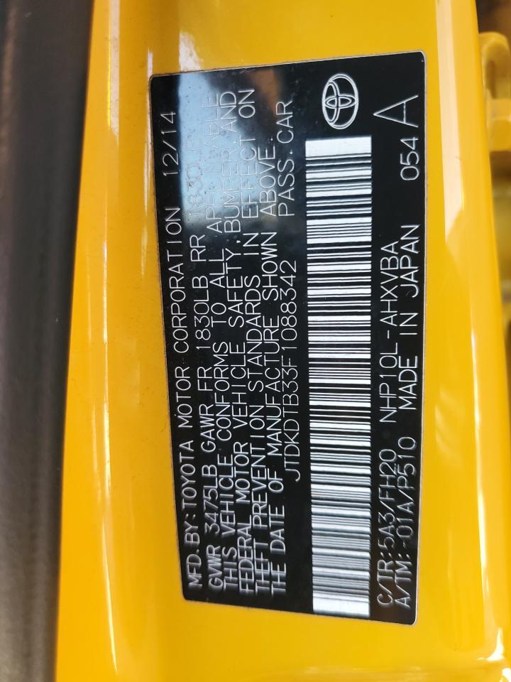 2015 TOYOTA Prius c