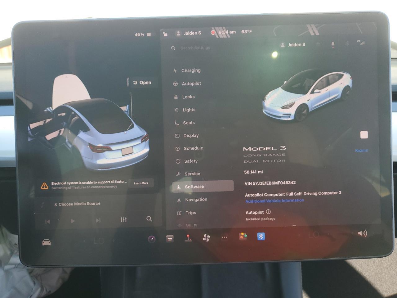 2021 TESLA MODEL 3
