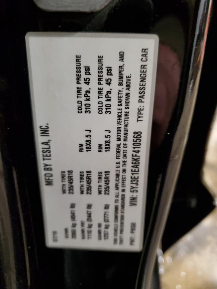 2019 TESLA MODEL 3