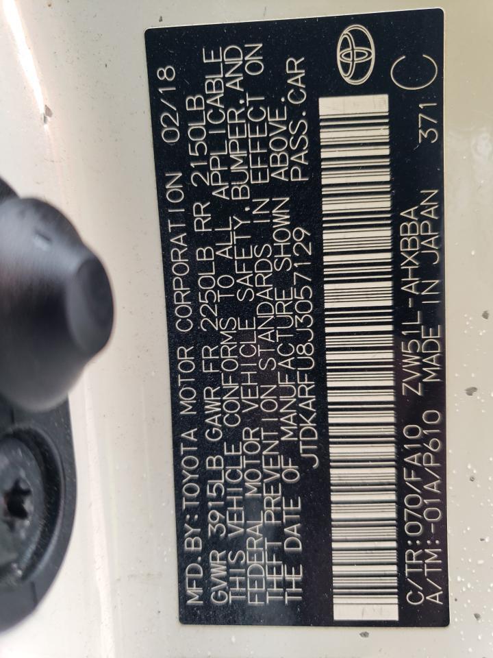 2018 TOYOTA PRIUS