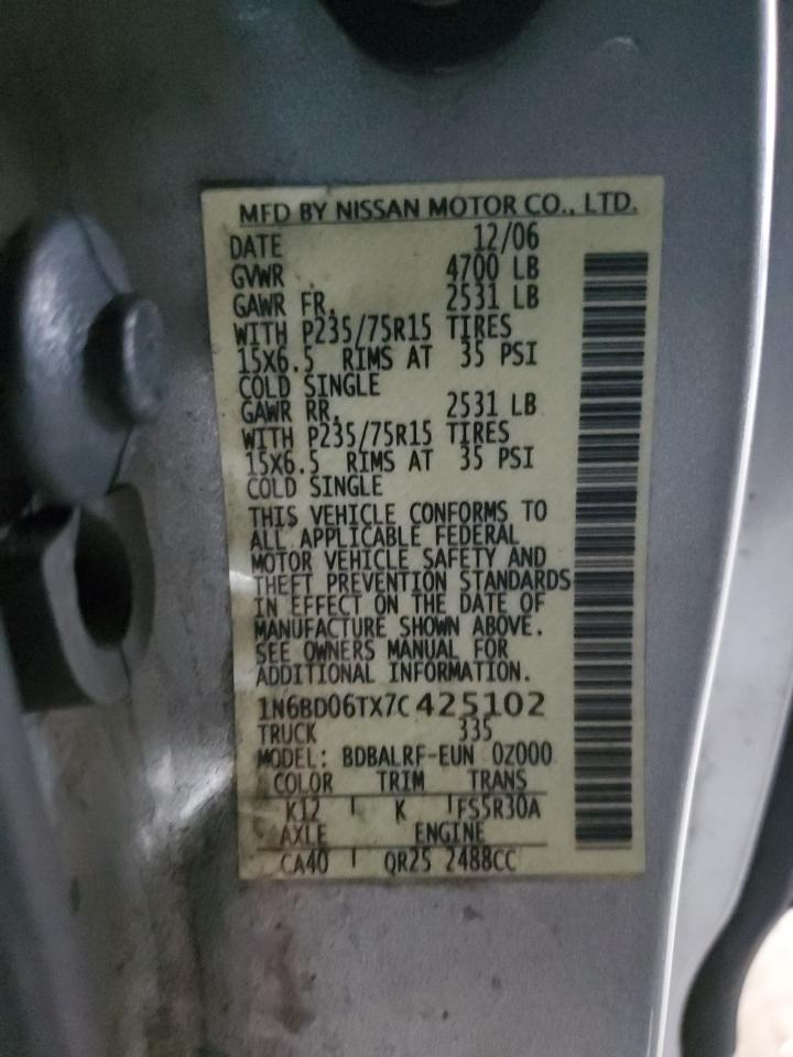 2007 NISSAN Frontier