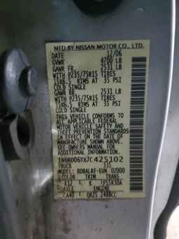 2007 NISSAN Frontier