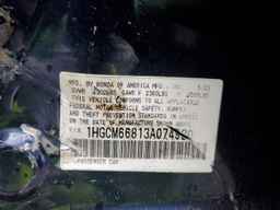 2003 HONDA ACCORD