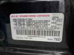 2015 MITSUBISHI outlander