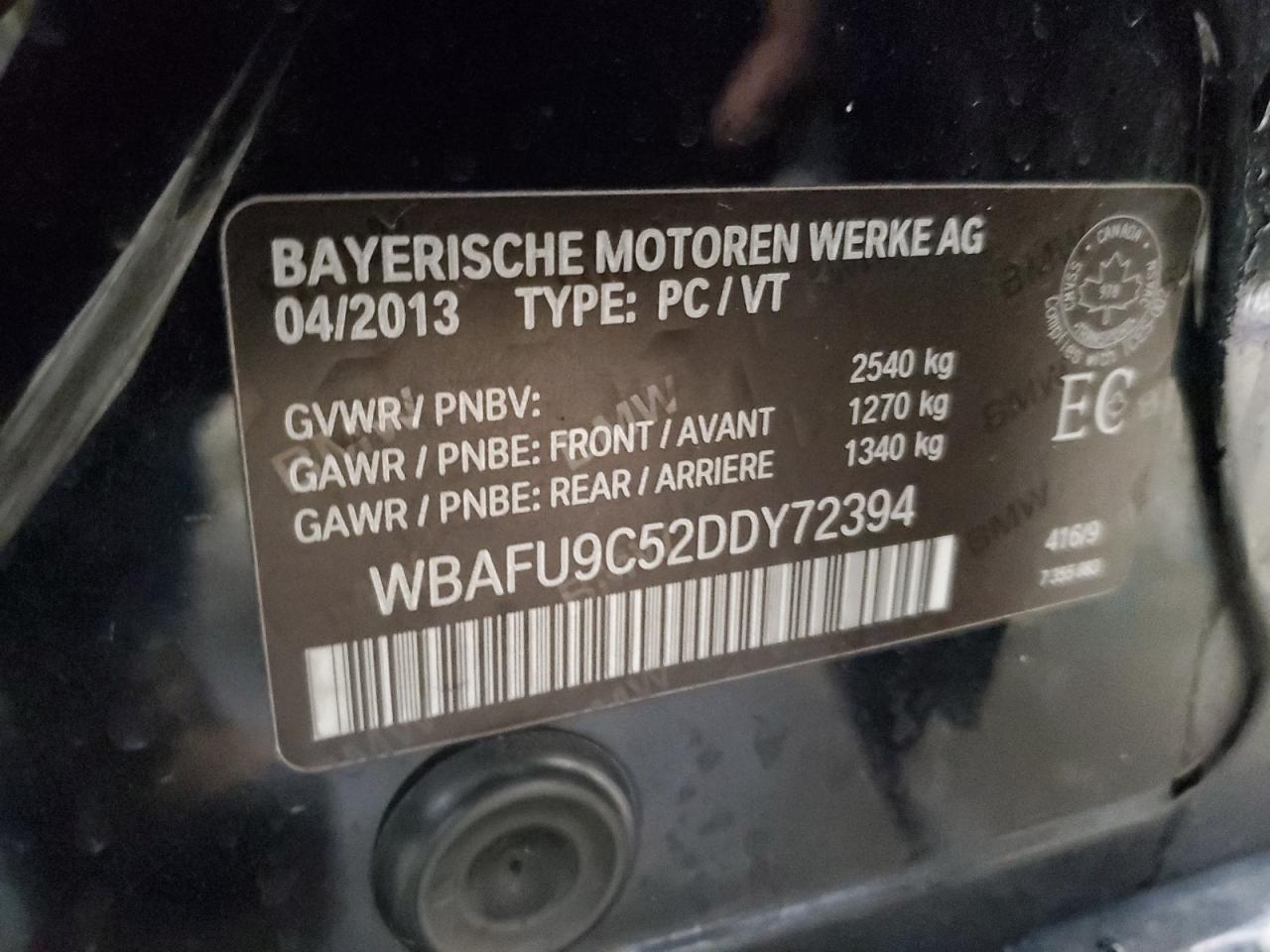 2013 BMW 5 series