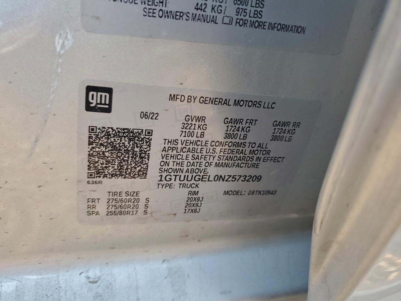 2022 GMC Sierra