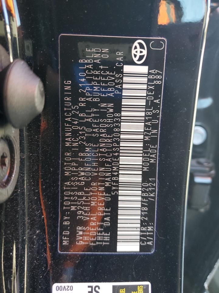 2025 TOYOTA COROLLA