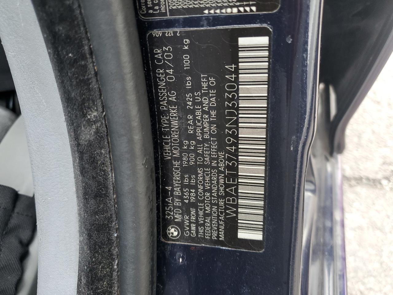 2003 BMW 3 SERIES