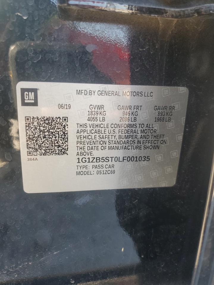 2020 CHEVROLET MALIBU