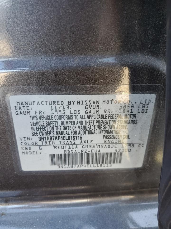 2014 NISSAN SENTRA