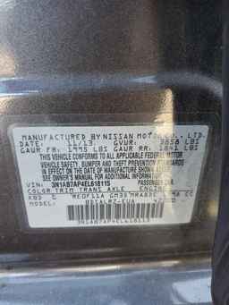 2014 NISSAN SENTRA