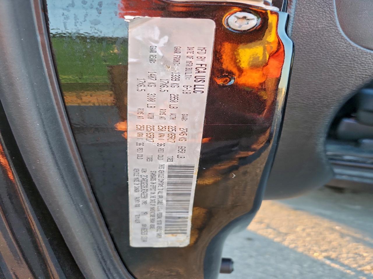 2018 DODGE GRAND CARAVAN