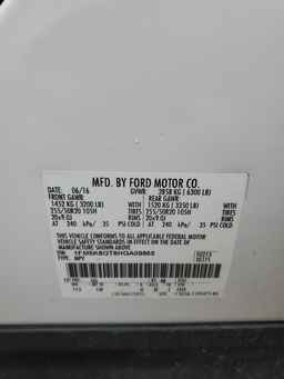 2017 FORD Explorer Sport Trac