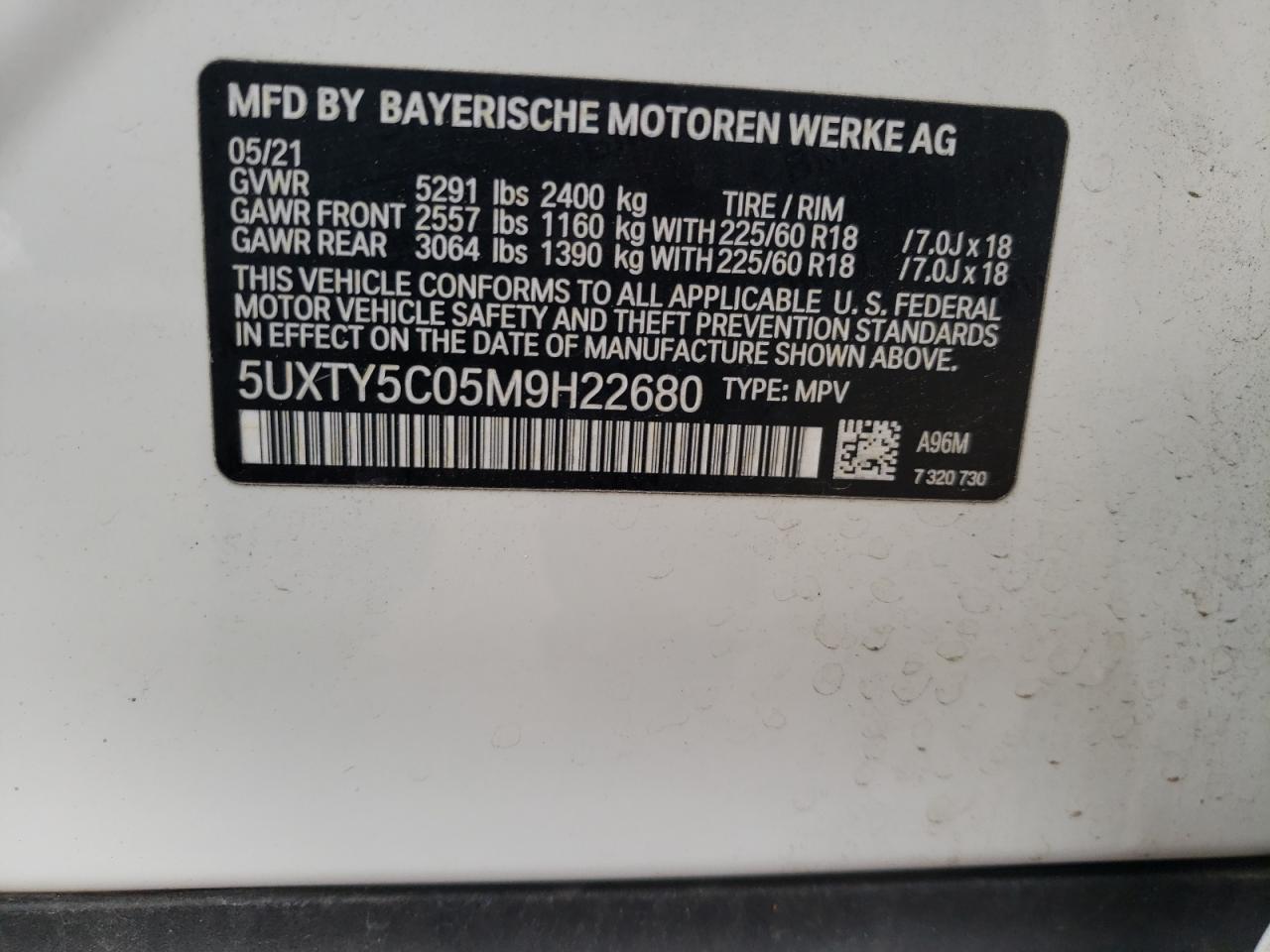2021 BMW X3