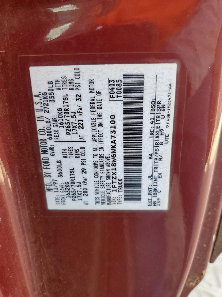 1998 FORD F-150
