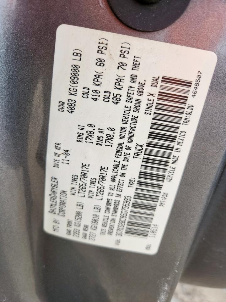 2005 DODGE Ram 2500